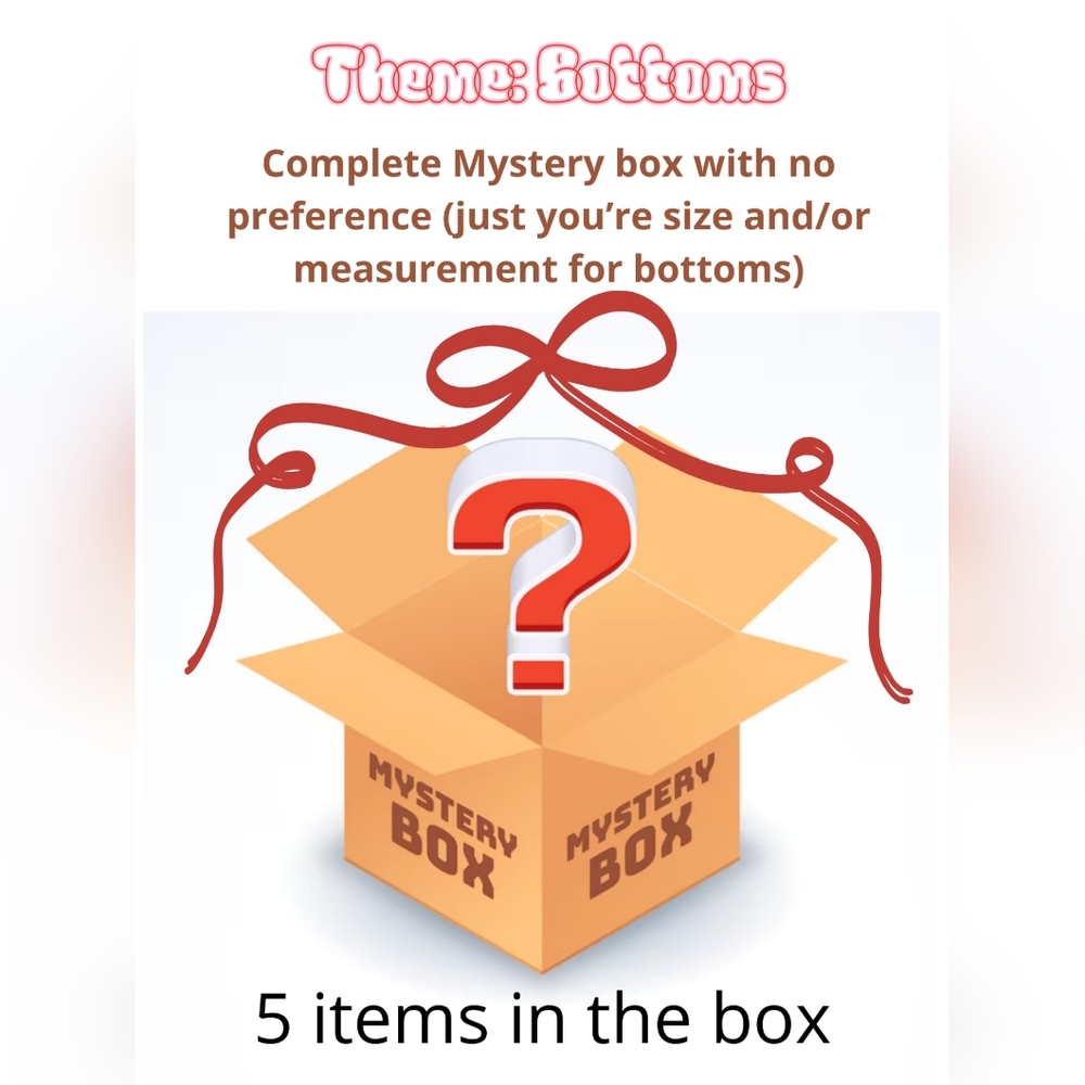 Women's Mystery Box - 5 Bottoms